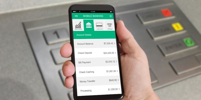 Mobile banking for flexible transactions