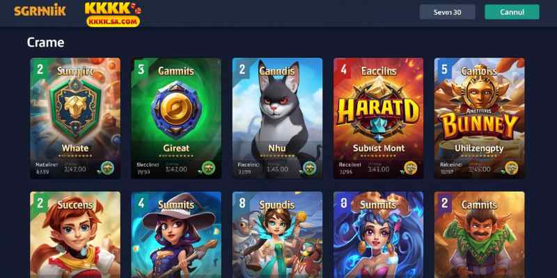 Screenshot of a popular online platform like ck33 highlighting the variety of card games