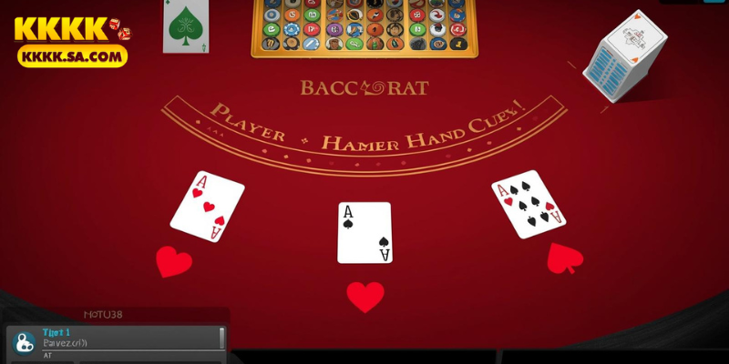 Online baccarat is a card game where players bet on either the Player hand, Banker hand, or a Tie result.